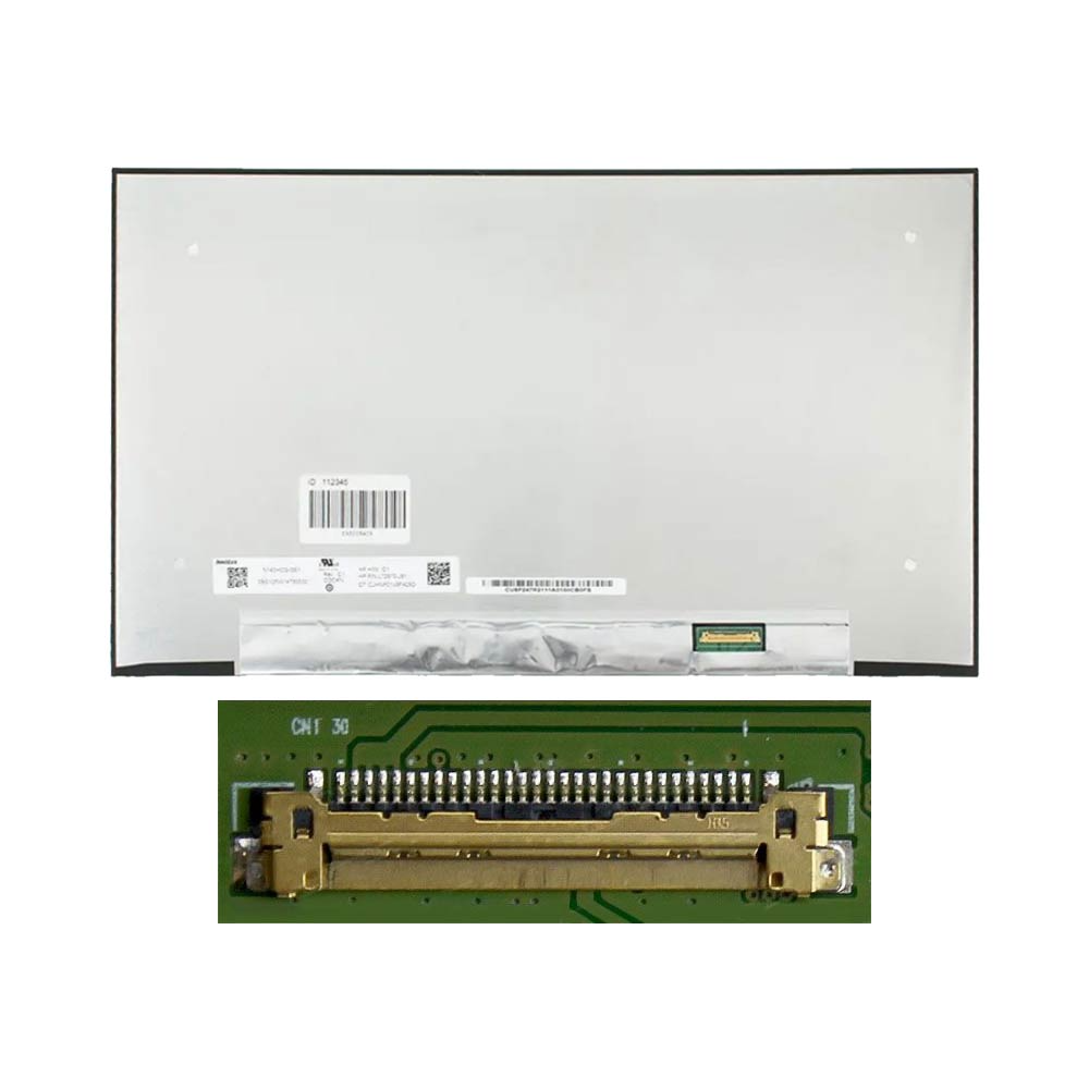 Dalle LED 13,3 1920x1080 - Connecteur 30 pins gauche, écran HD